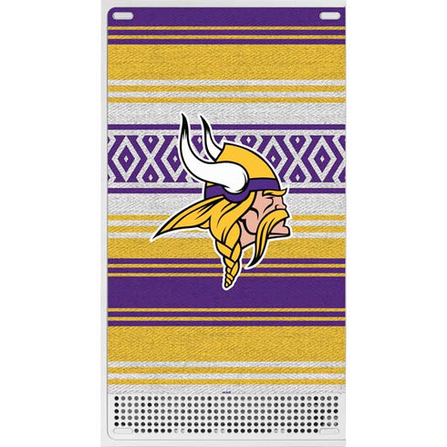 NFL Minnesota Vikings Trailblazer Xbox Series S Console Skin